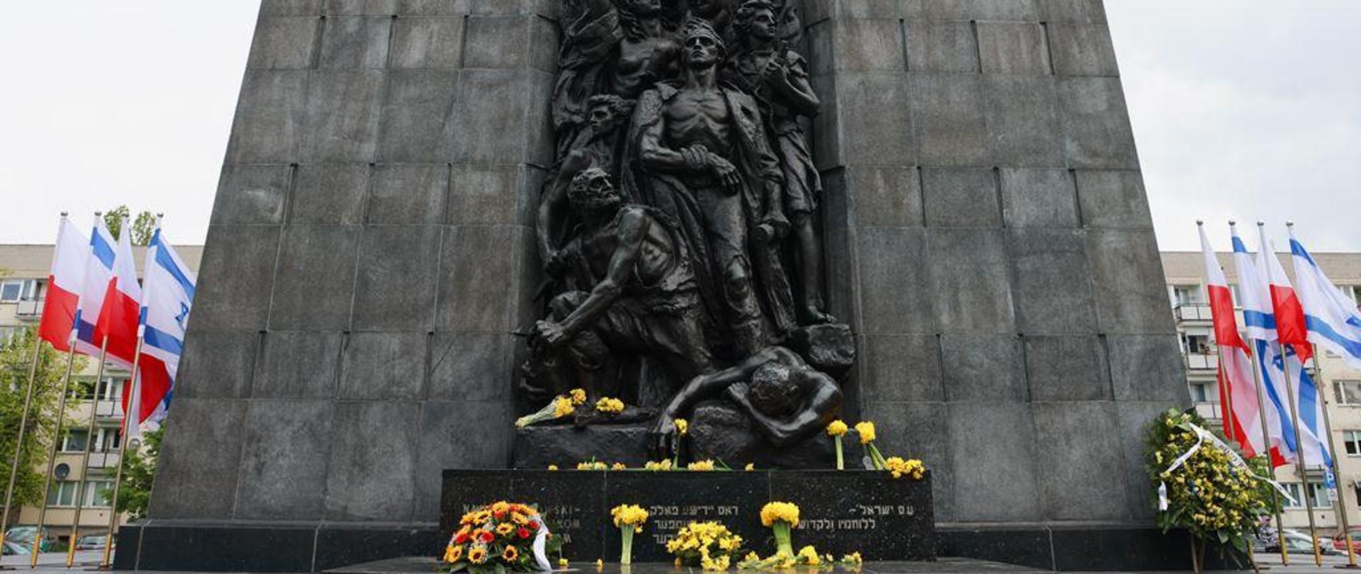 81. rocznica powstania w getcie warszawskim, fot. Danuta Matloch/MKiDN