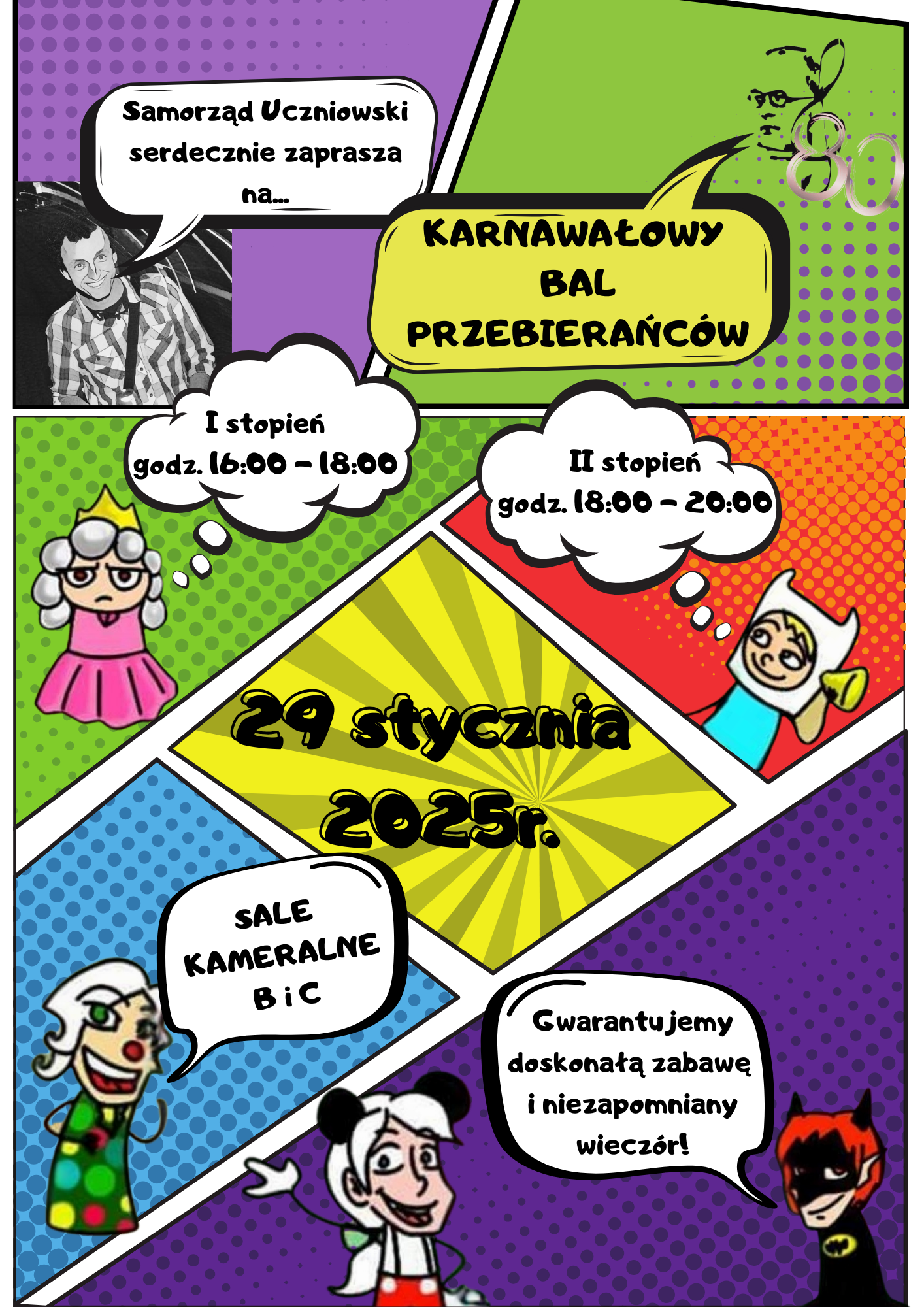 Karnawałowy bal przebierańców 29.01.2025 r.