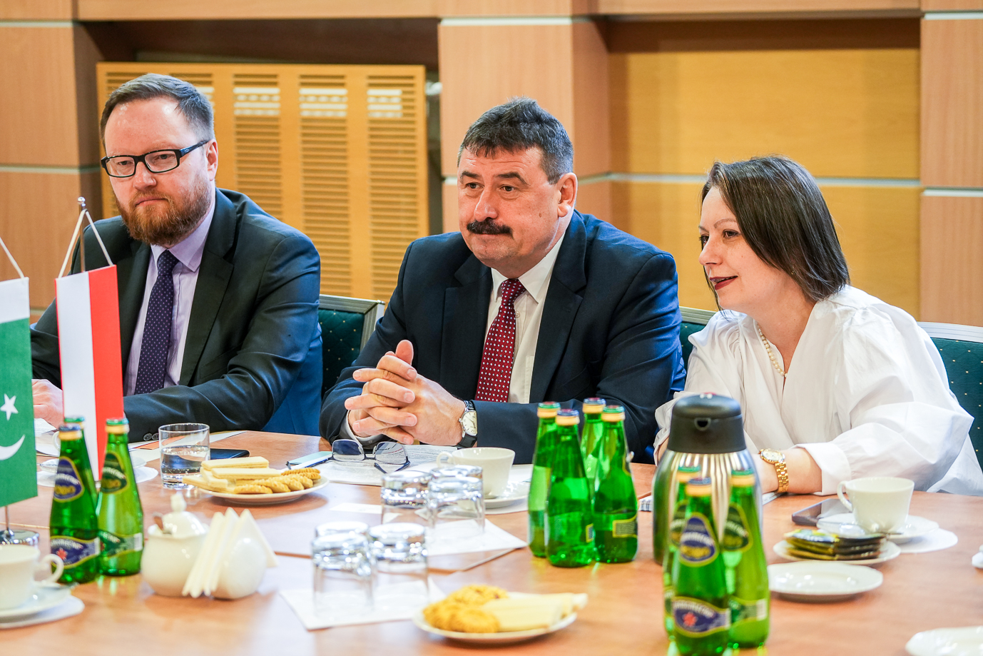 Sekretarz stanu Ryszard Bartosik podczas spotkania w MRiRW (fot. MRiRW)