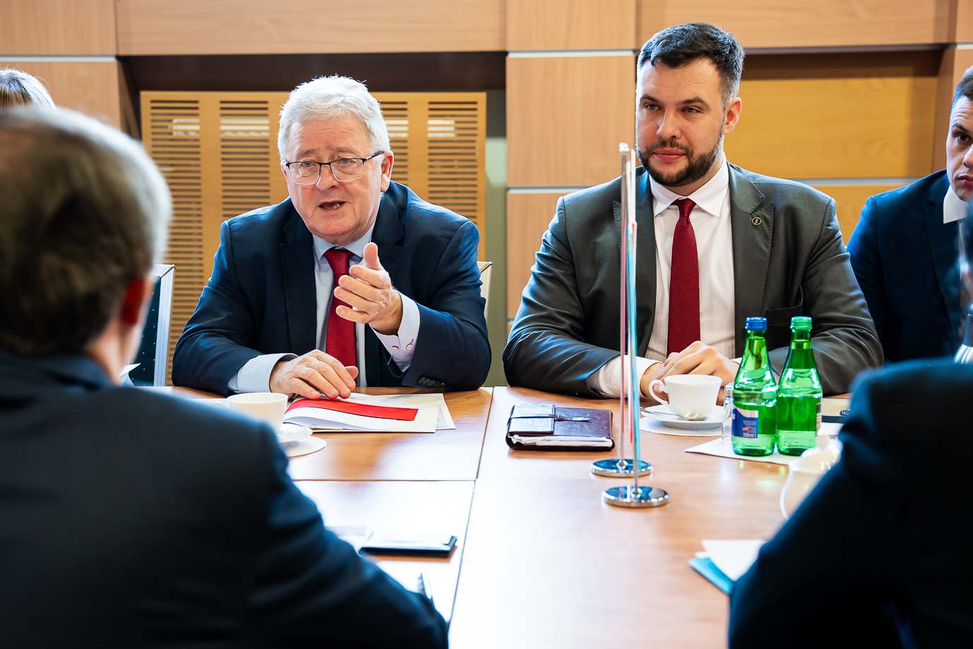 Od lewej minister Czesław Siekierski i wiceminister Adam Nowak (fot. MRiRW)