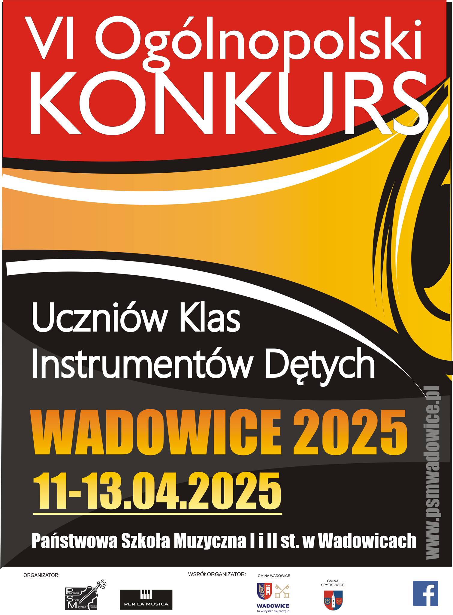 VI Ogólnopolski Konkurs Uczniów Klas Instrumentów Dętych 2025