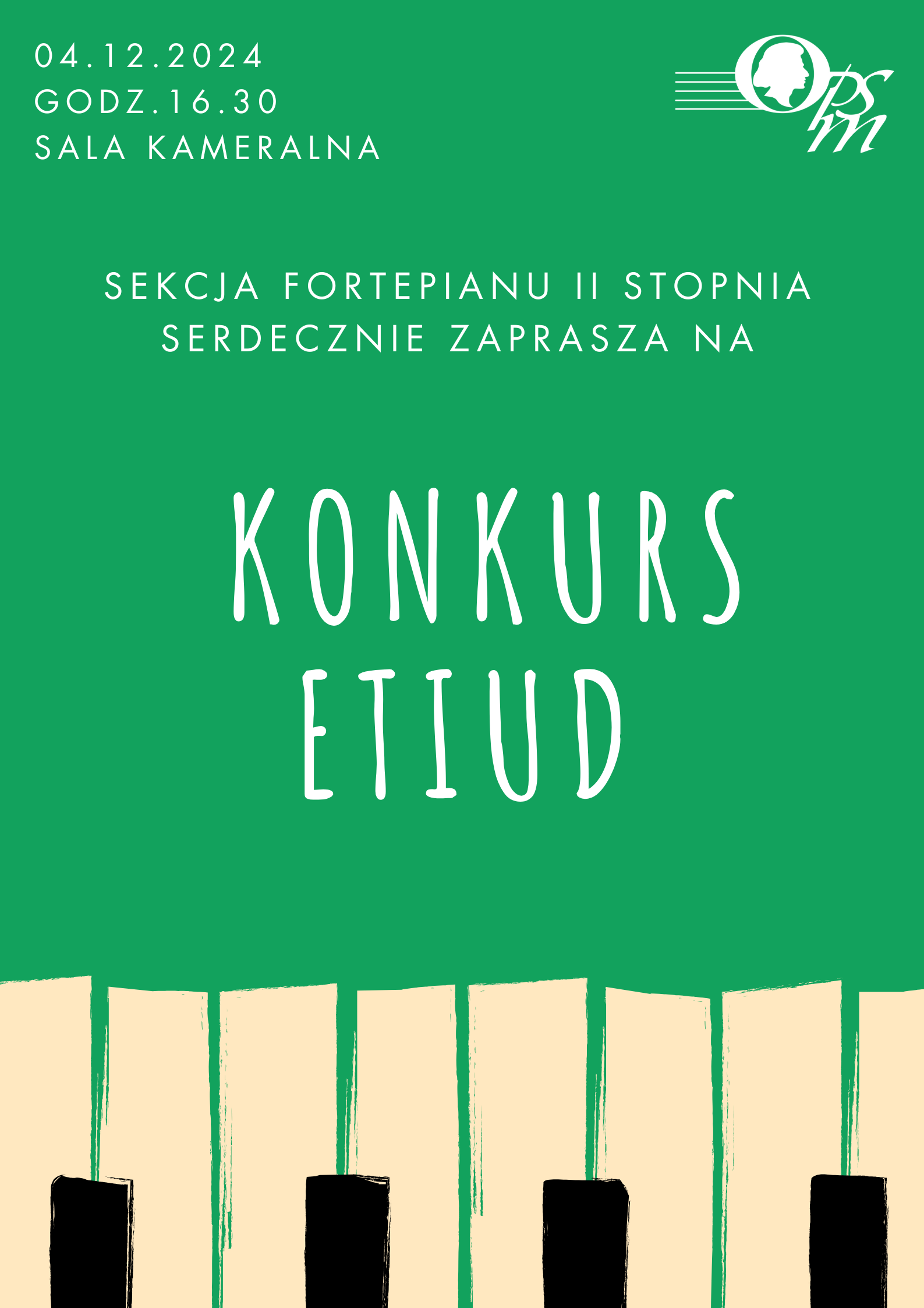 plakat konkursu etiud