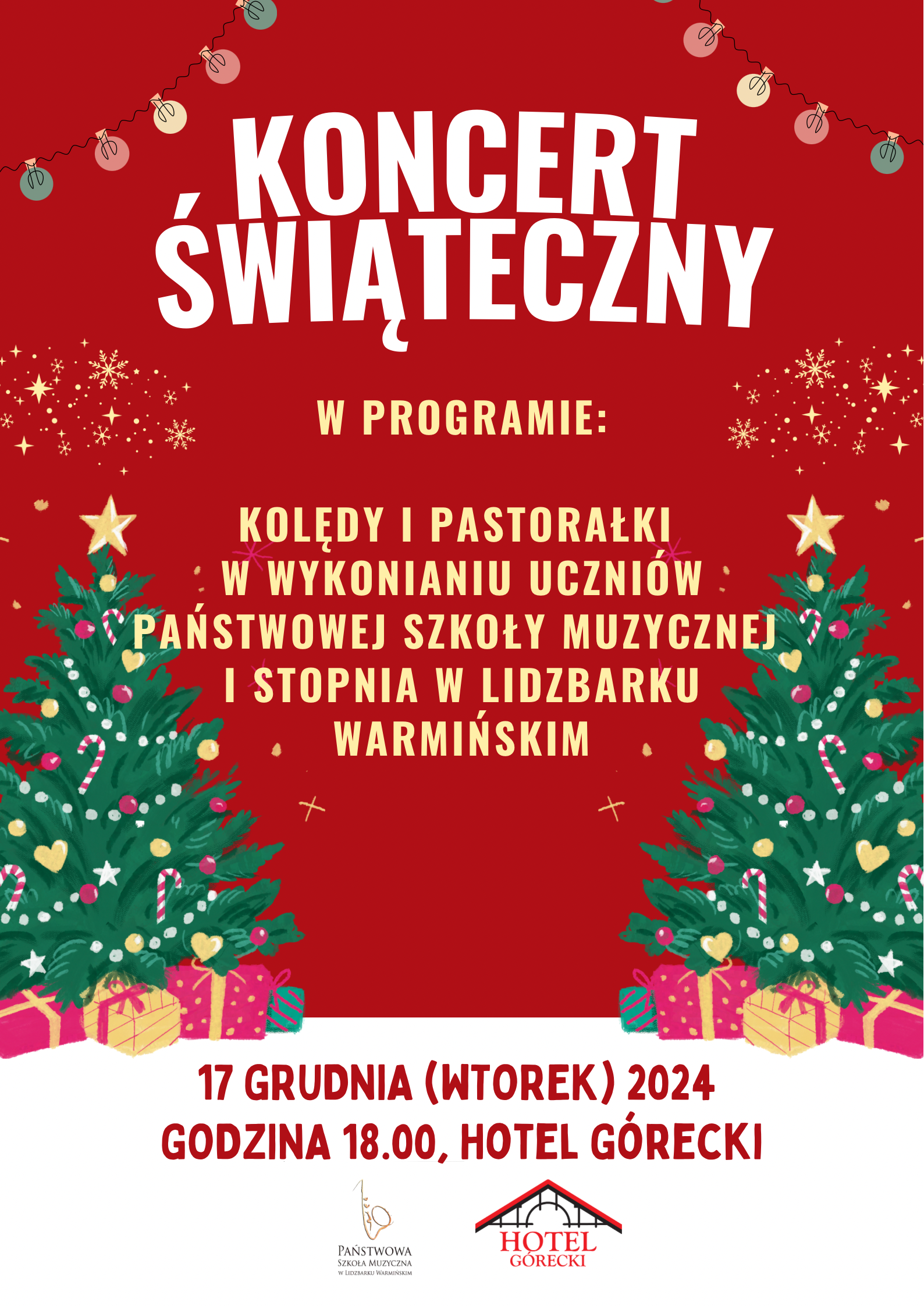 Koncert Świąteczny w Hotelu Górecki