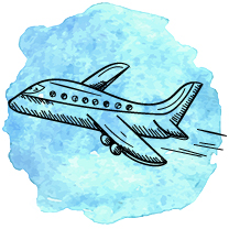 ikona samolot