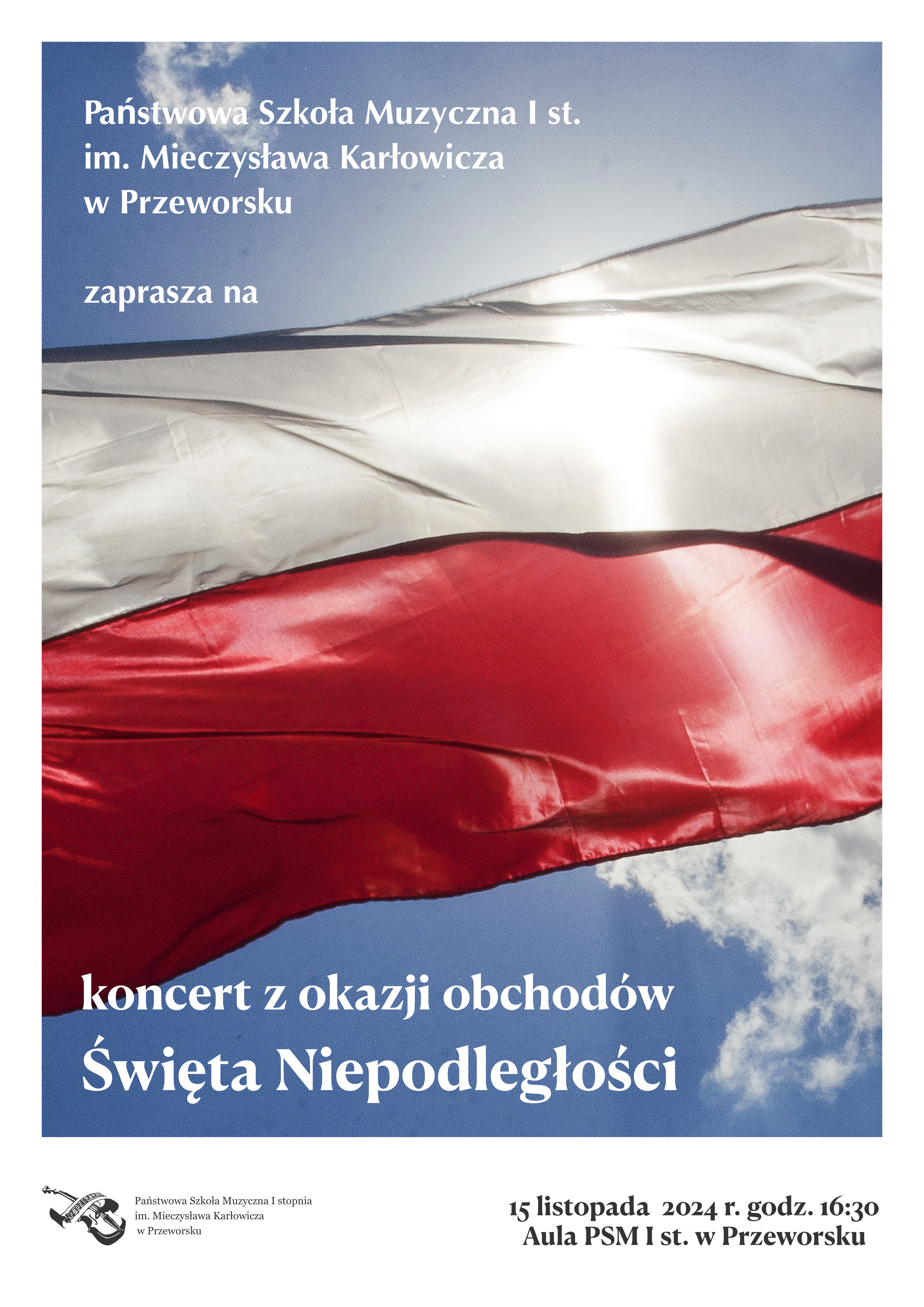 Koncert z okazji obchodów Święta Niepodległości - 15 listopada 2024