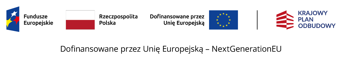 Dofinansowane przez Unię Europejską - NextGenerationEU