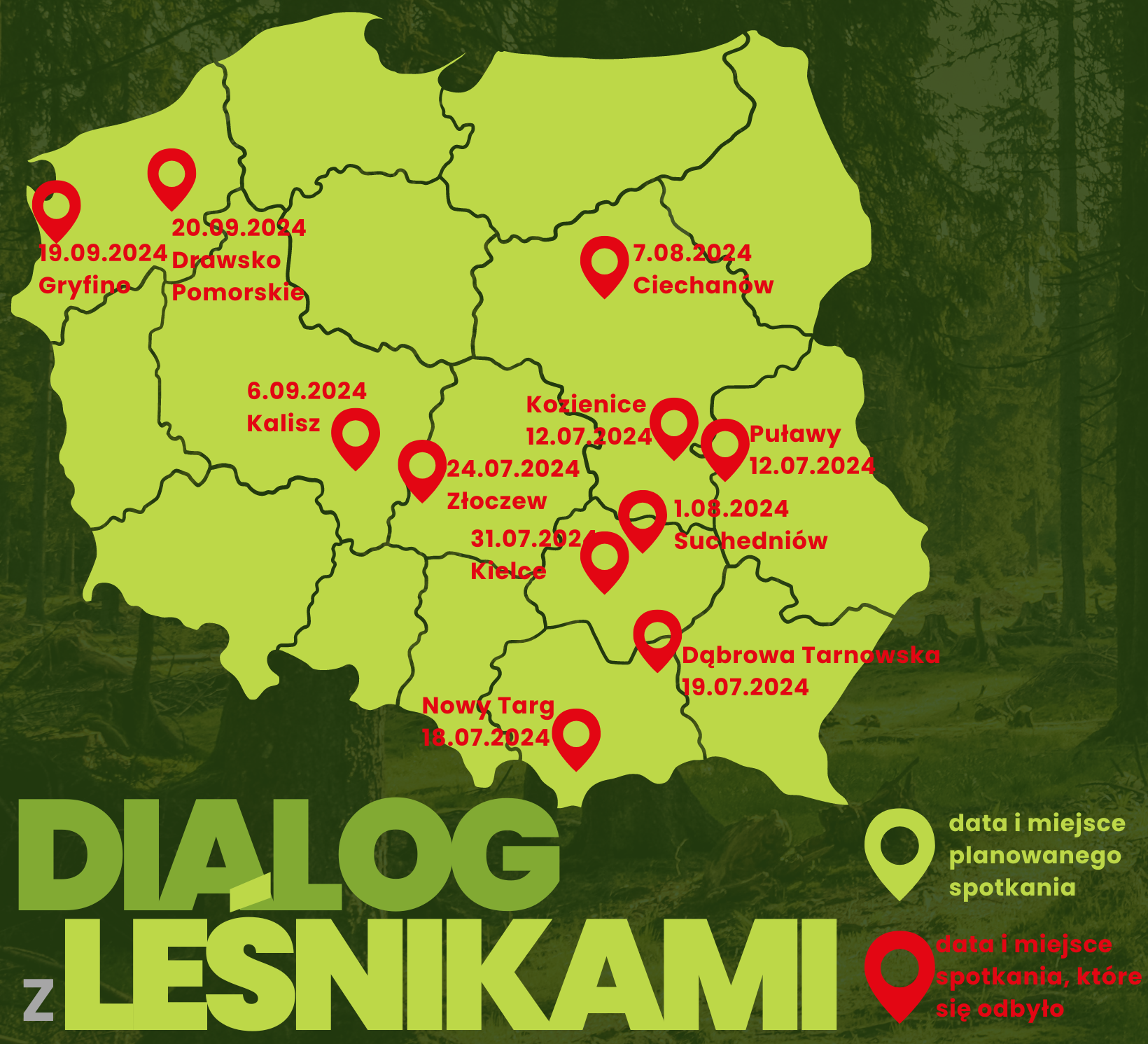 mapa Polski