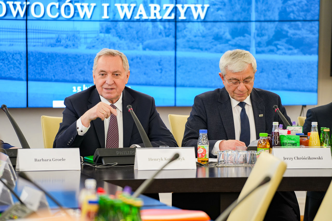 Wicepremier Henryk Kowalczyk odpowiada na pytania od uczestników konferencji (fot. MRiRW)