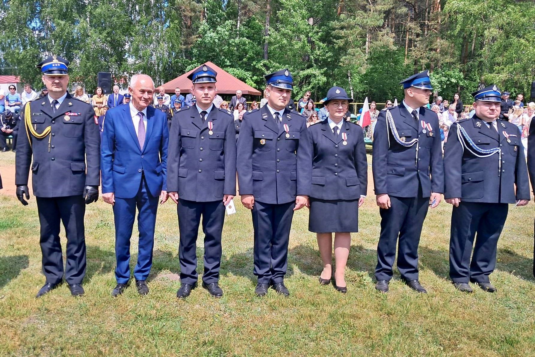 Jubileusz 100 lecia OSP w Hołubli powiat siedlecki Komenda Wojewódzka