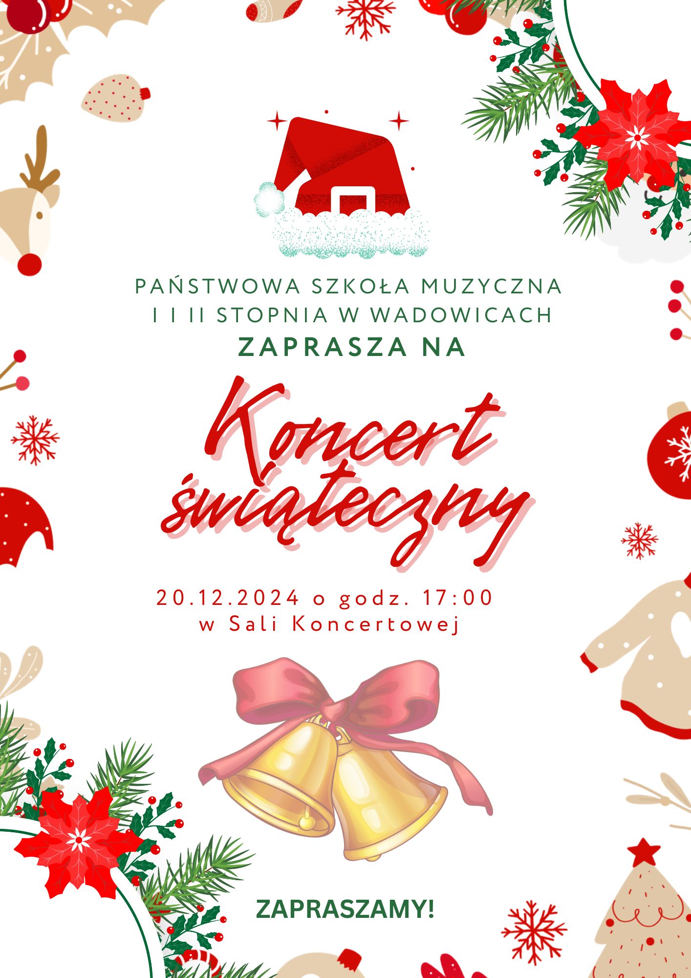 Koncert świąteczny 20.12.2024