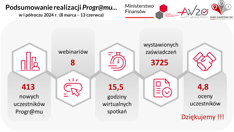 Podsumowanie realizacji programu w I połowie 2024 r.