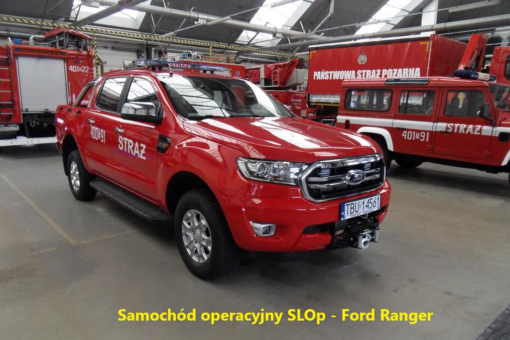 Samochód operacyjny Ford Ranger