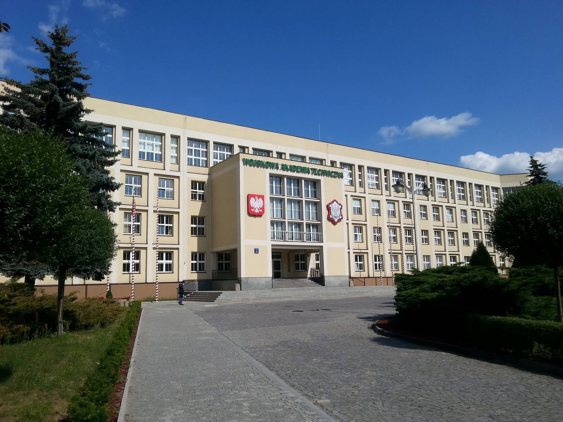 Building of the Military University of Technology in Warsaw