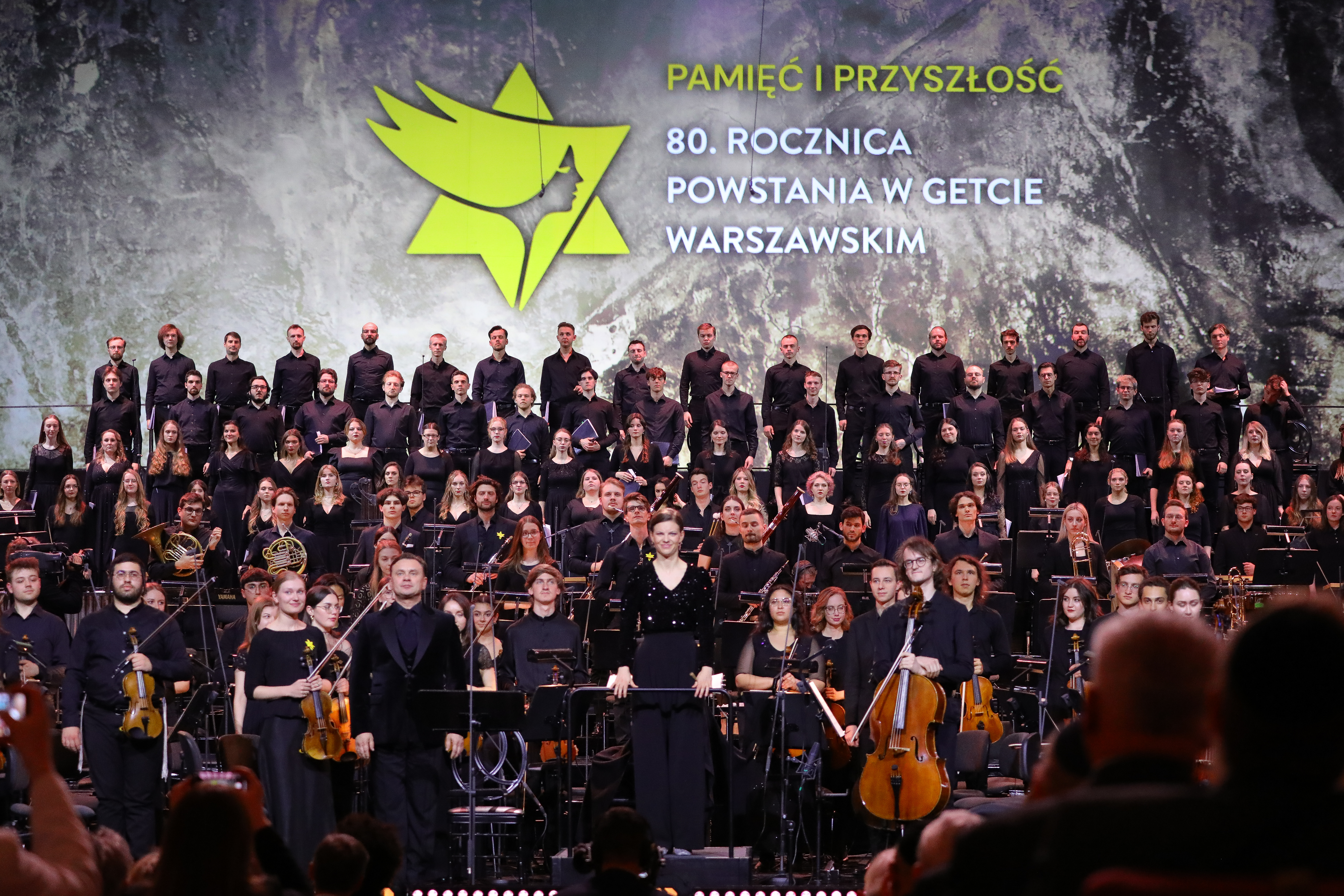 Koncert Pamięć i Przyszłość" koncert z okazji 80. rocznicy powstania w getcie warszawskim, Teatr Wielki Opera Narodowa, fot. Danuta Matloch/MKiDN