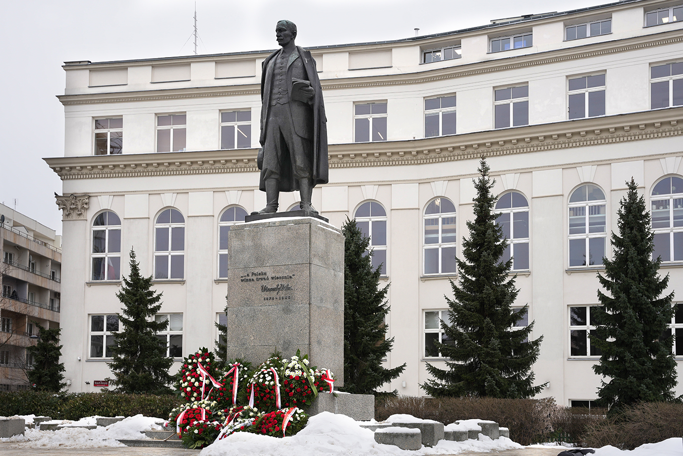 Pomnik Wincentego Witosa w Warszawie (fot. MRiRW)
