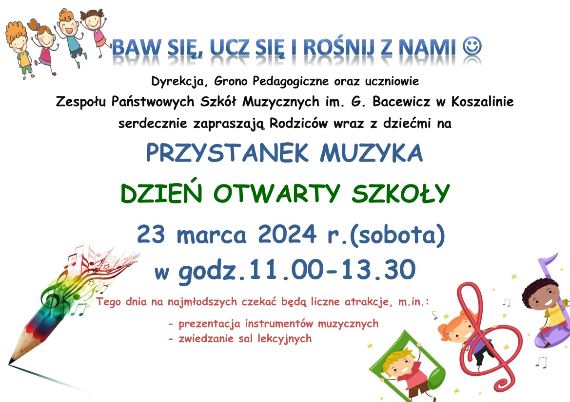 Plakat - Dzień Otwarty Szkoły