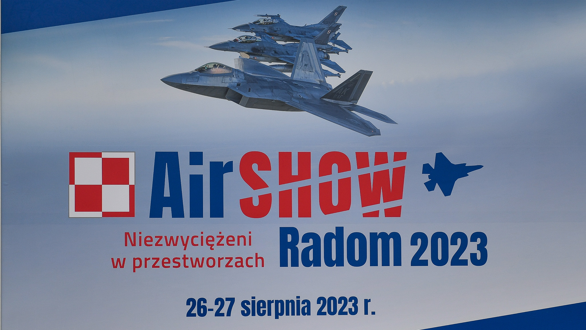 AIR SHOW 2023 w Radomiu pod hasłem „Niezwyciężeni w przestworzach” Ministerstwo Obrony
