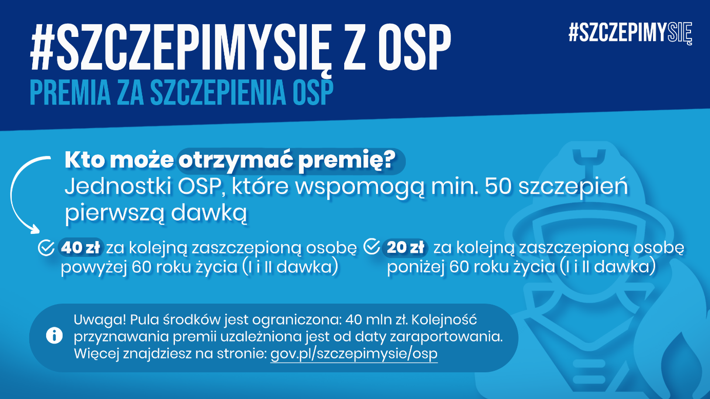 Premia za szczepienie OSP