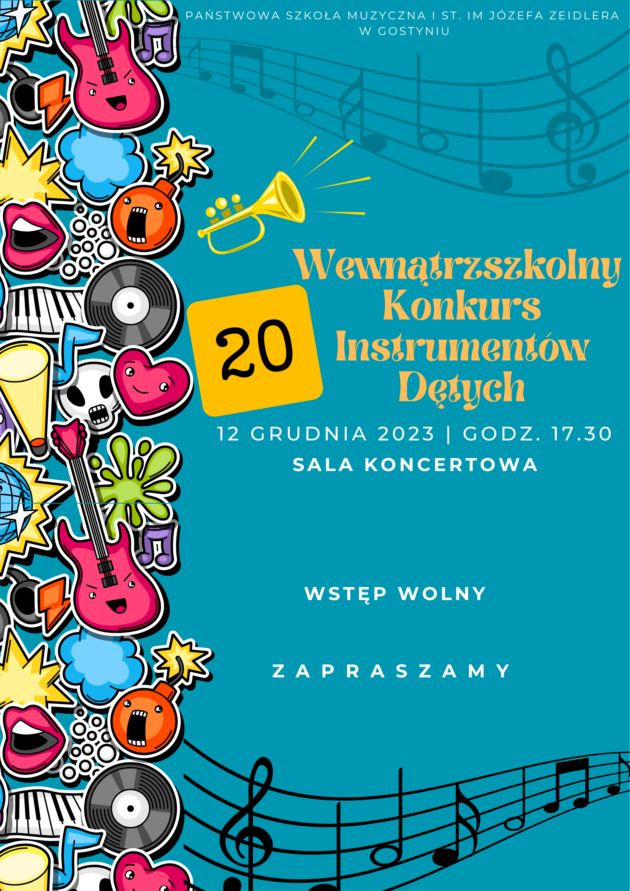 Xx Wewnątrzszkolny Konkurs Instrumentów Dętych Państwowa Szkoła Muzyczna I Stopnia Im J 0234