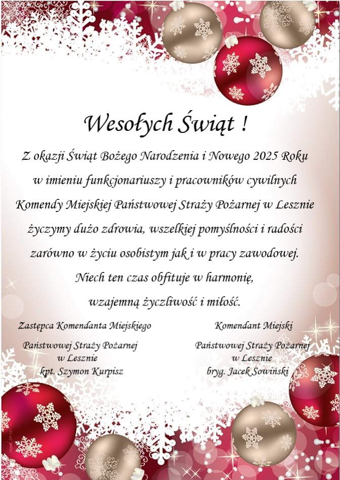 Wesołych Świąt