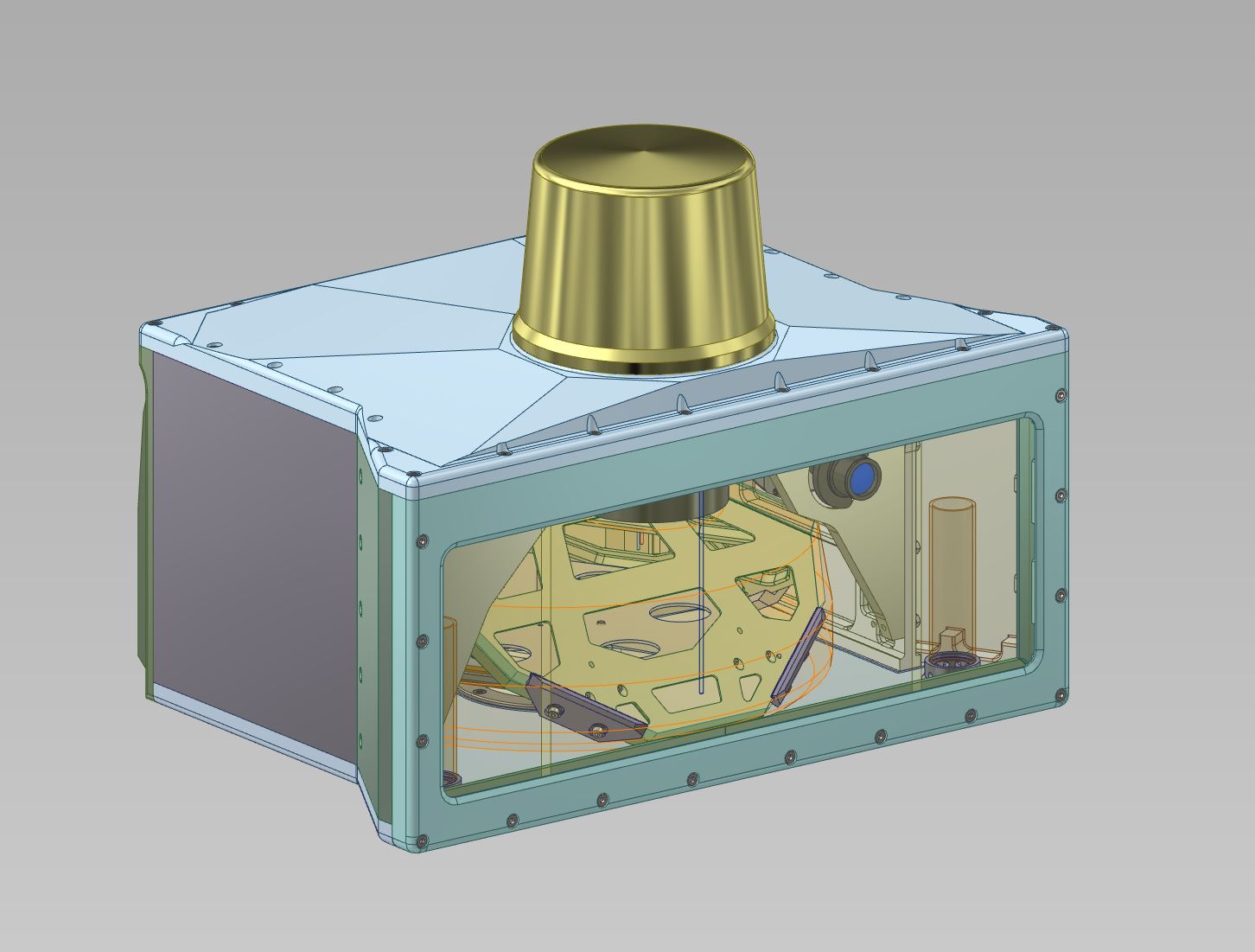 Projekt skanera laserowego – kluczowego komponentu systemu SkanDRON