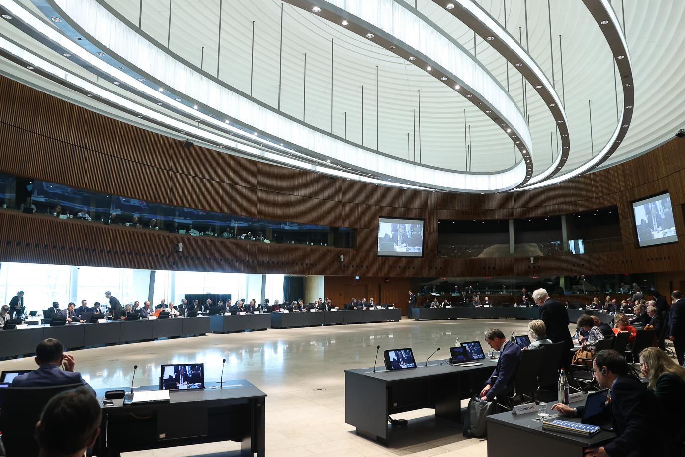 Sala plenarna podczas obrad (fot. European Union)