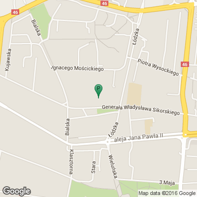 Lokalizacja Prokuratury Rejonowej Częstochowa-Północ w Częstochowie - ul. Gen. W. Sikorskiego 80