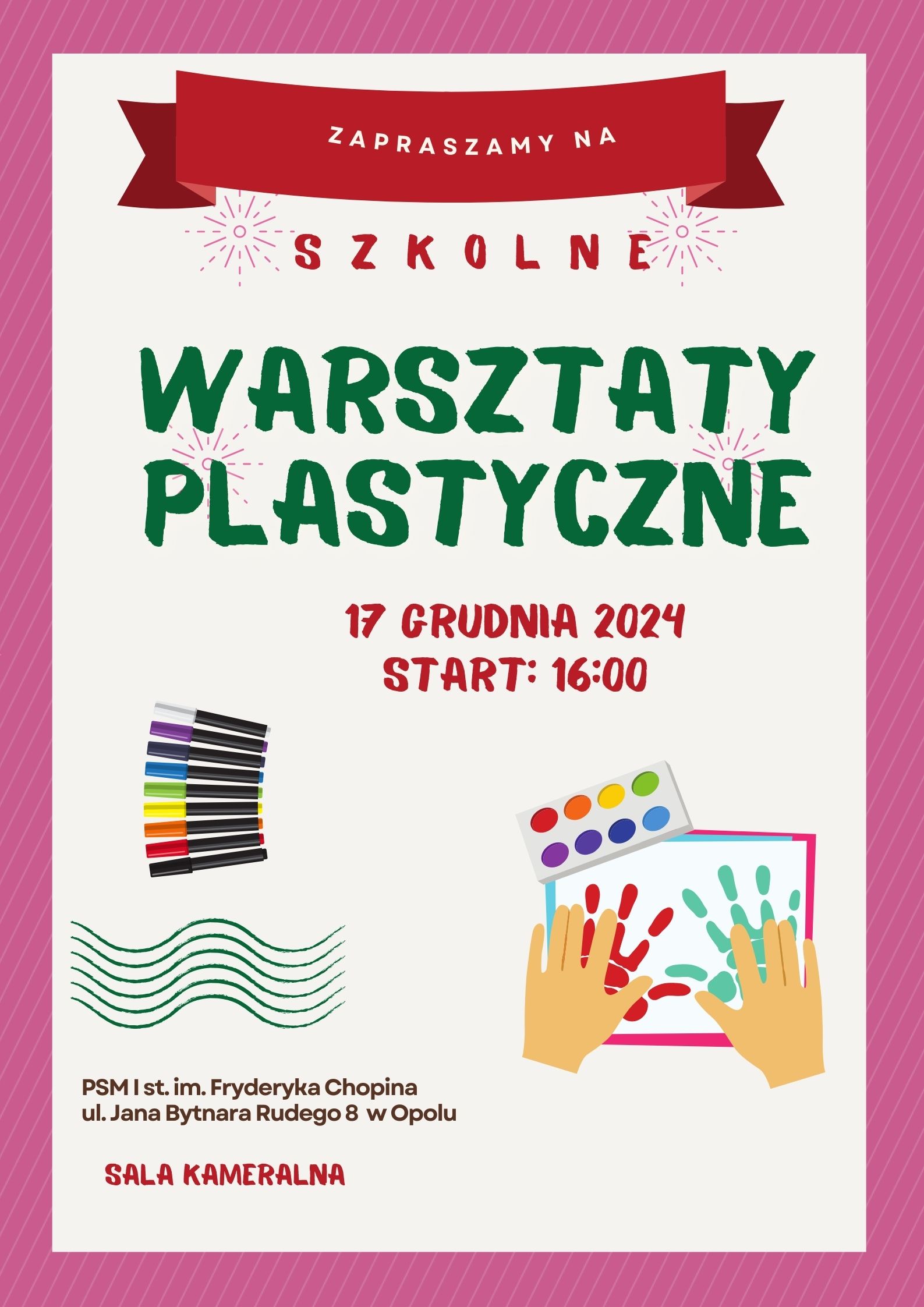 szkolne warsztaty plastyczne