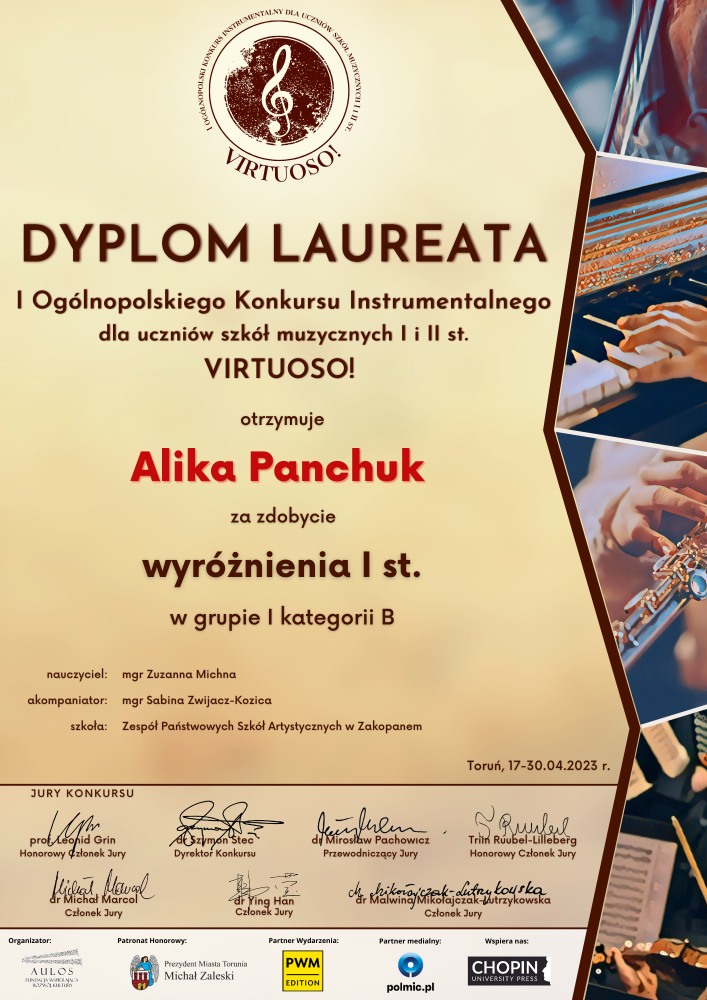 Alika dyplom