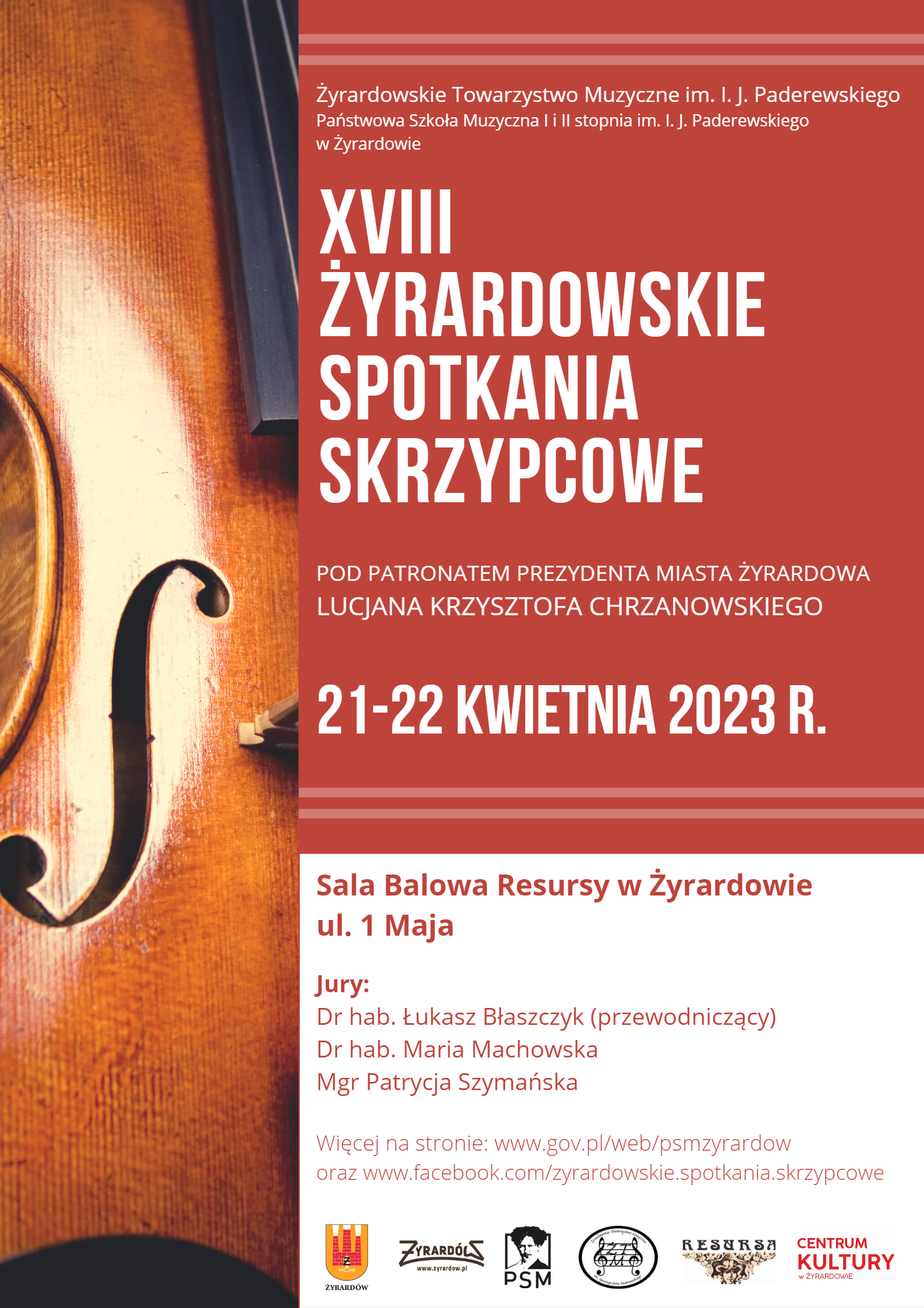 Plakat ŻSS XVIII