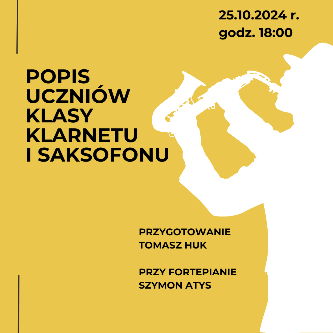 popis klasy klarnetu i saksofonu