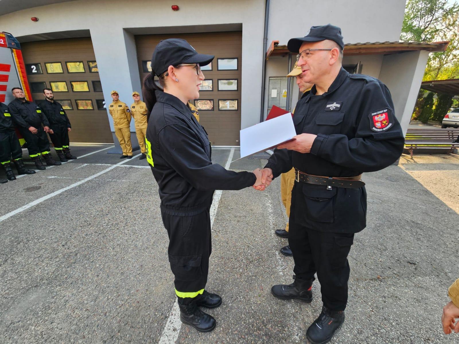 Zakończenie szkolenia Kierującego Działaniem Ratowniczym dla strażaka ratownika OSP (Dowódcy OSP)