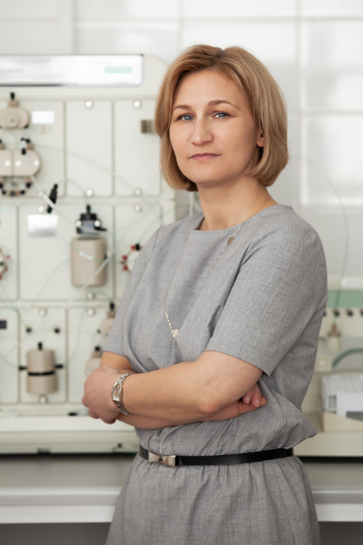 Professor Magdalena Staniszewska, initiator and project manager