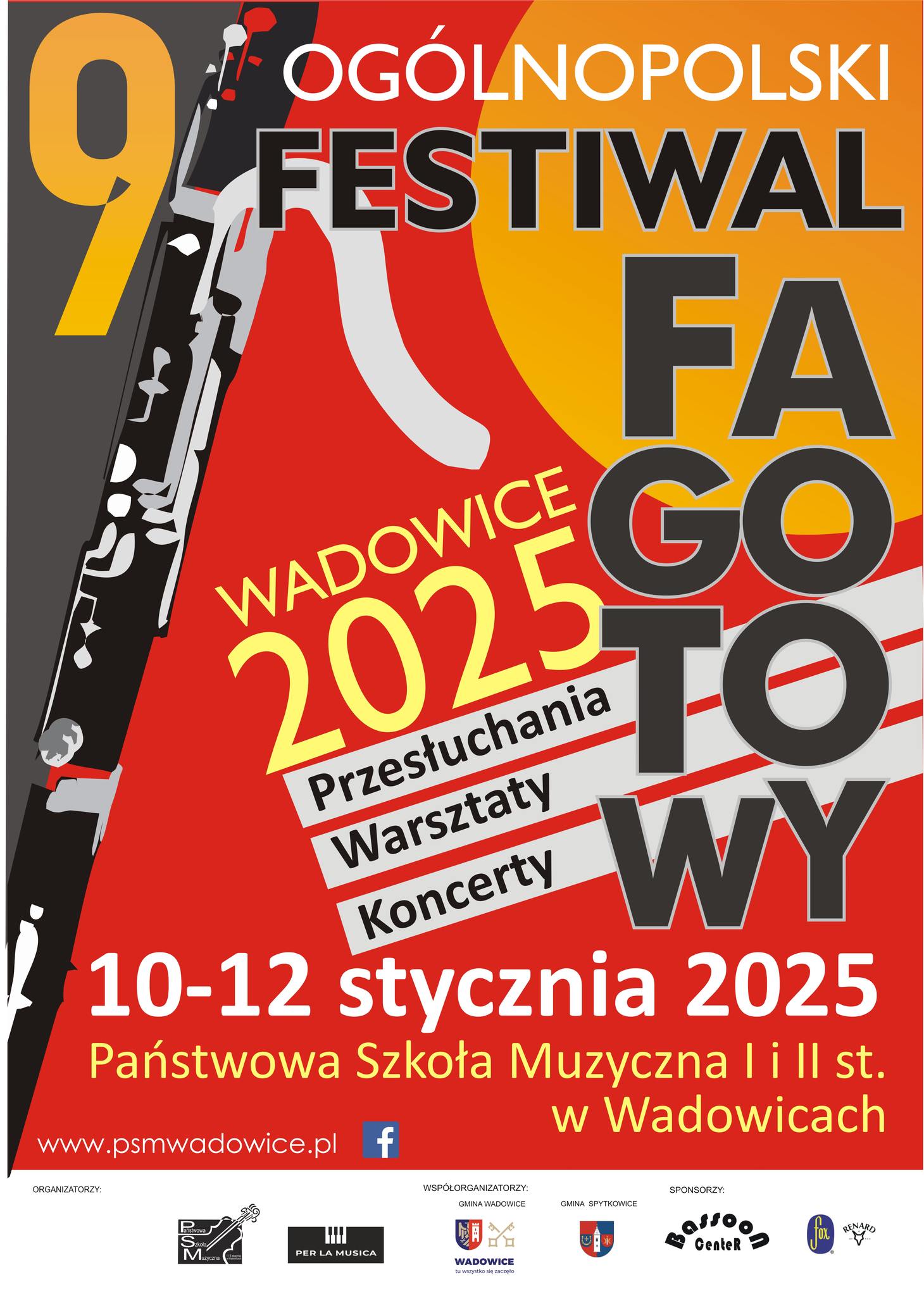 9. Ogólnopolski Festiwal Fagotowy - Wadowice 2025