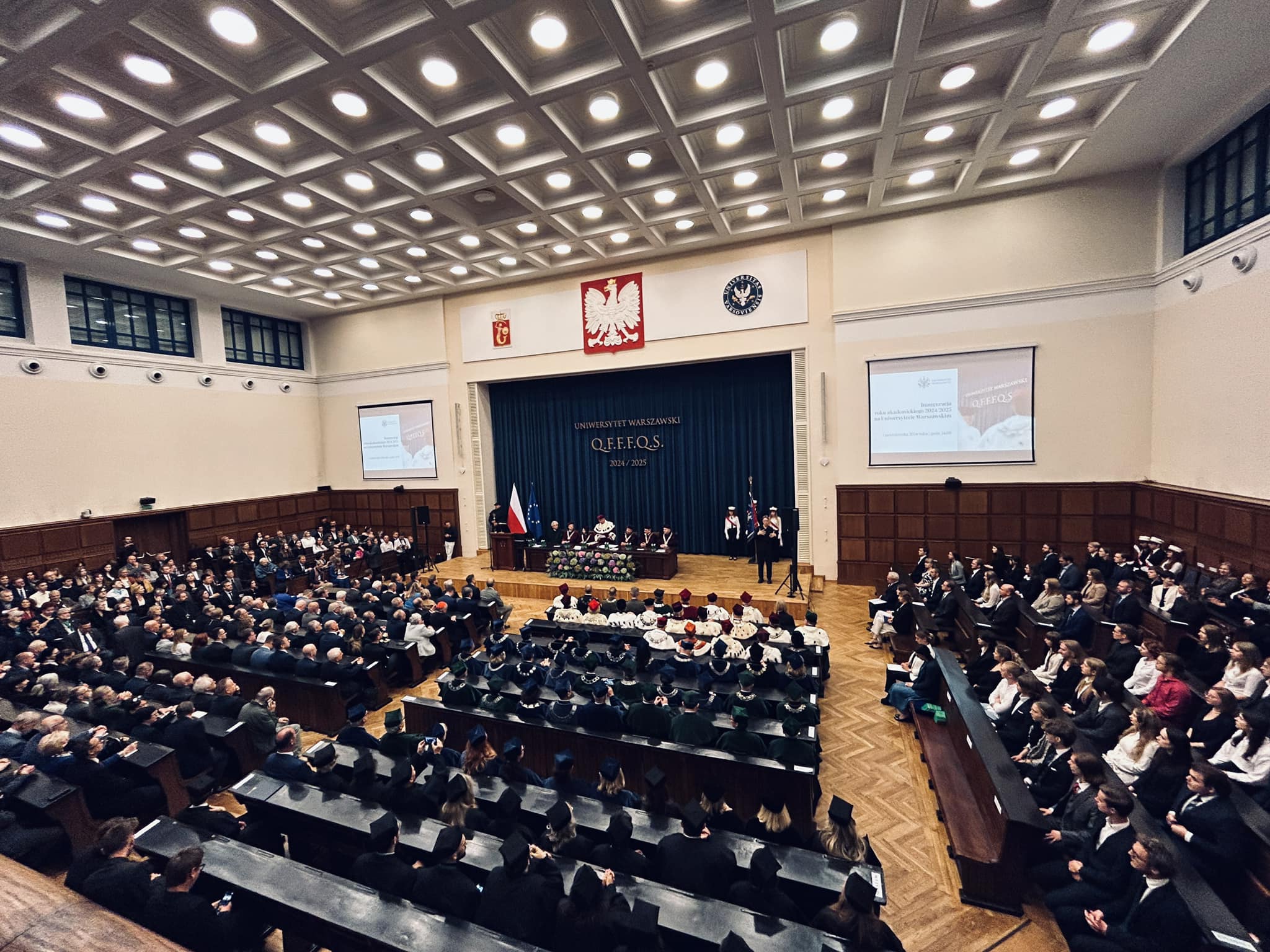 Inauguracja roku akademickiego - Uniwersytet Warszawski, fot. UW