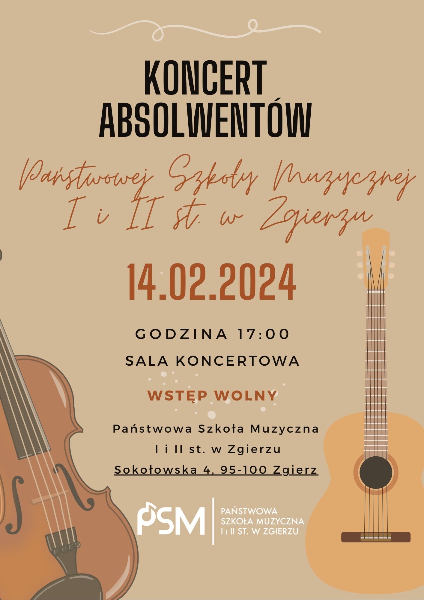 Koncert absolwentów 14.02.2024