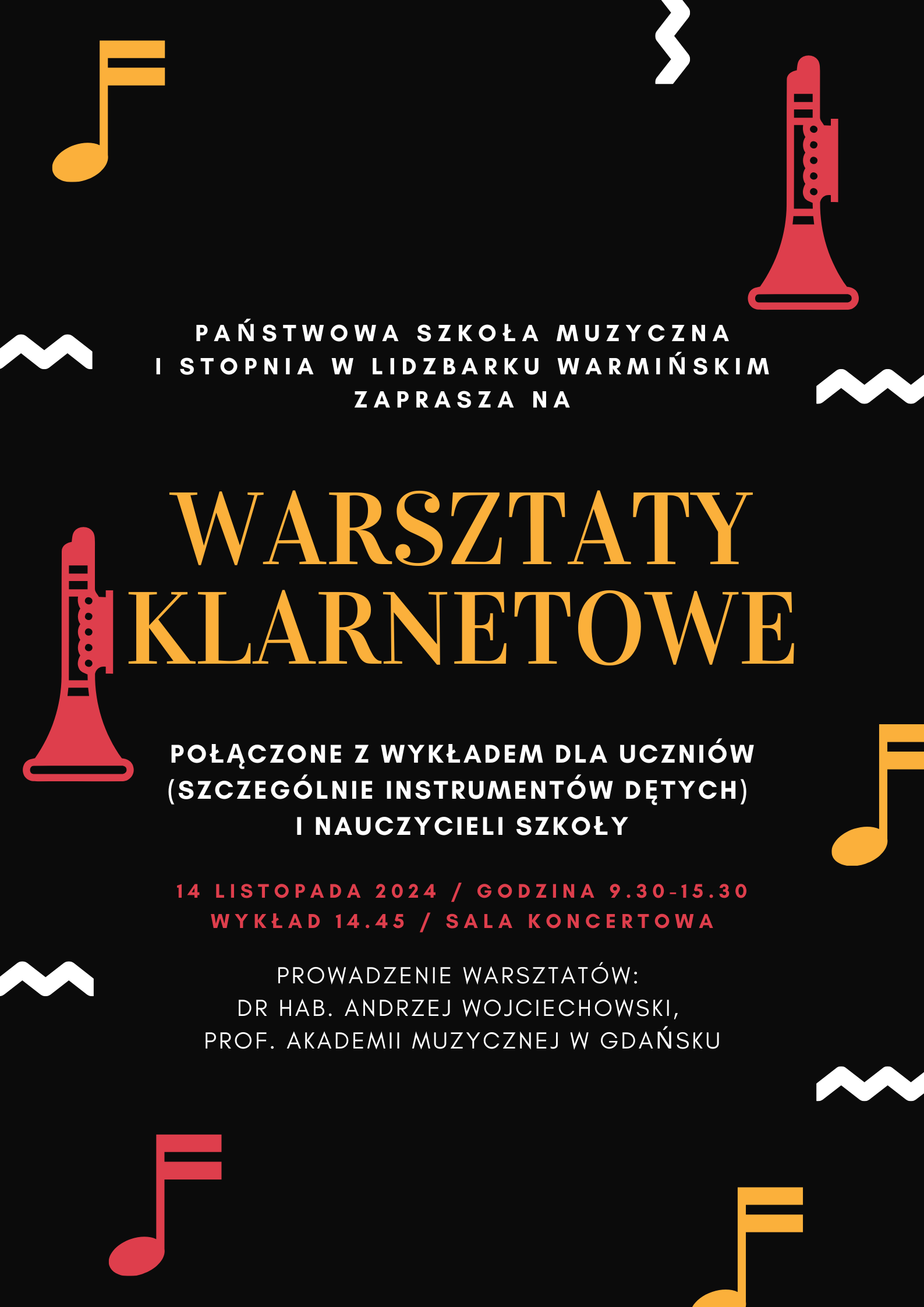 warsztaty klarnetowe