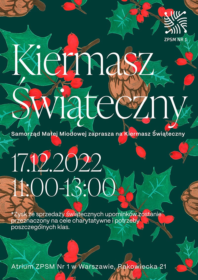 Plakat Kiermaszu Świątecznego 2022
