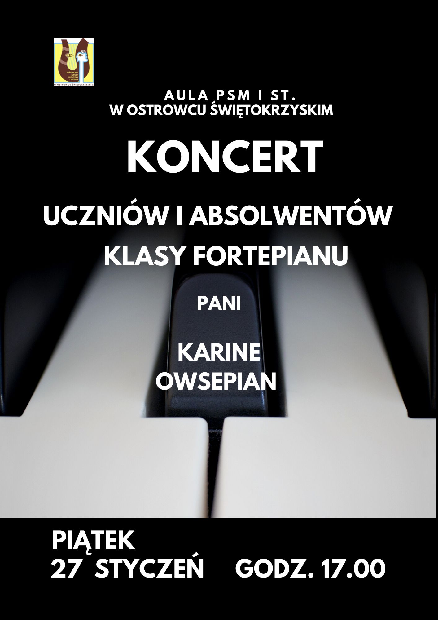 Koncert Klasy Fortepianu p. Karine Owsepjan