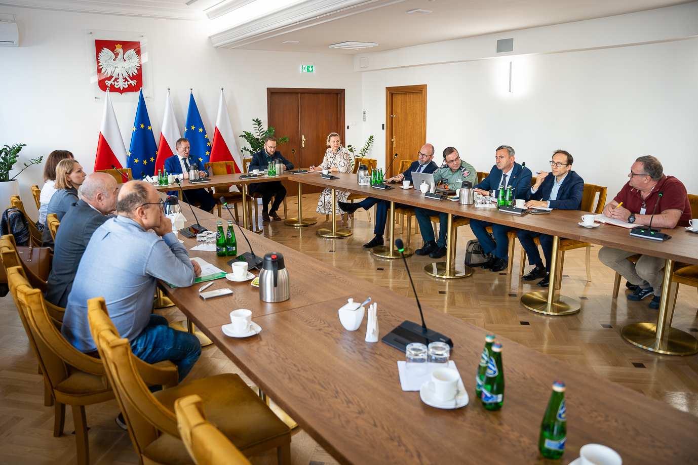 Spotkanie ministra Roberta Telusa z przedstawicielami Krajowej Administracji Skarbowej (fot. MRiRW)
