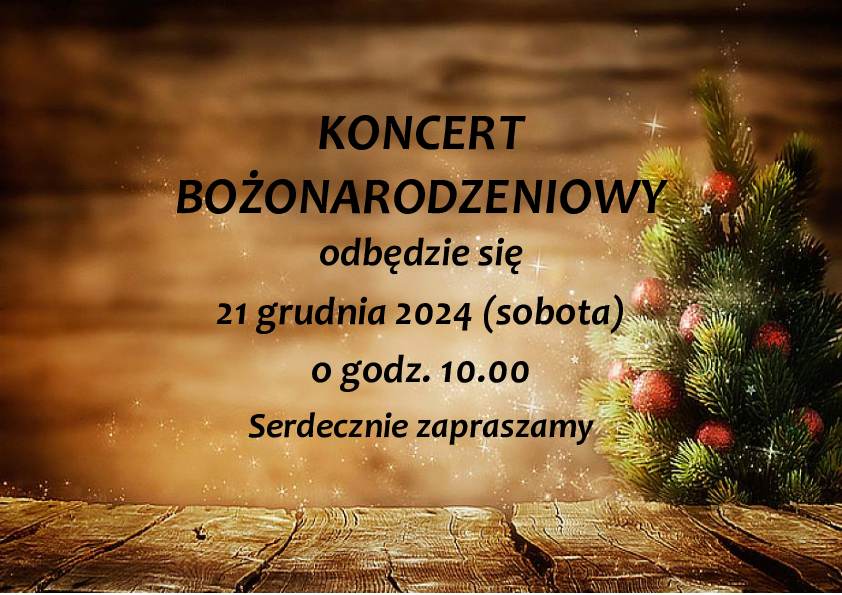 Koncert Bożonarodzeniowy