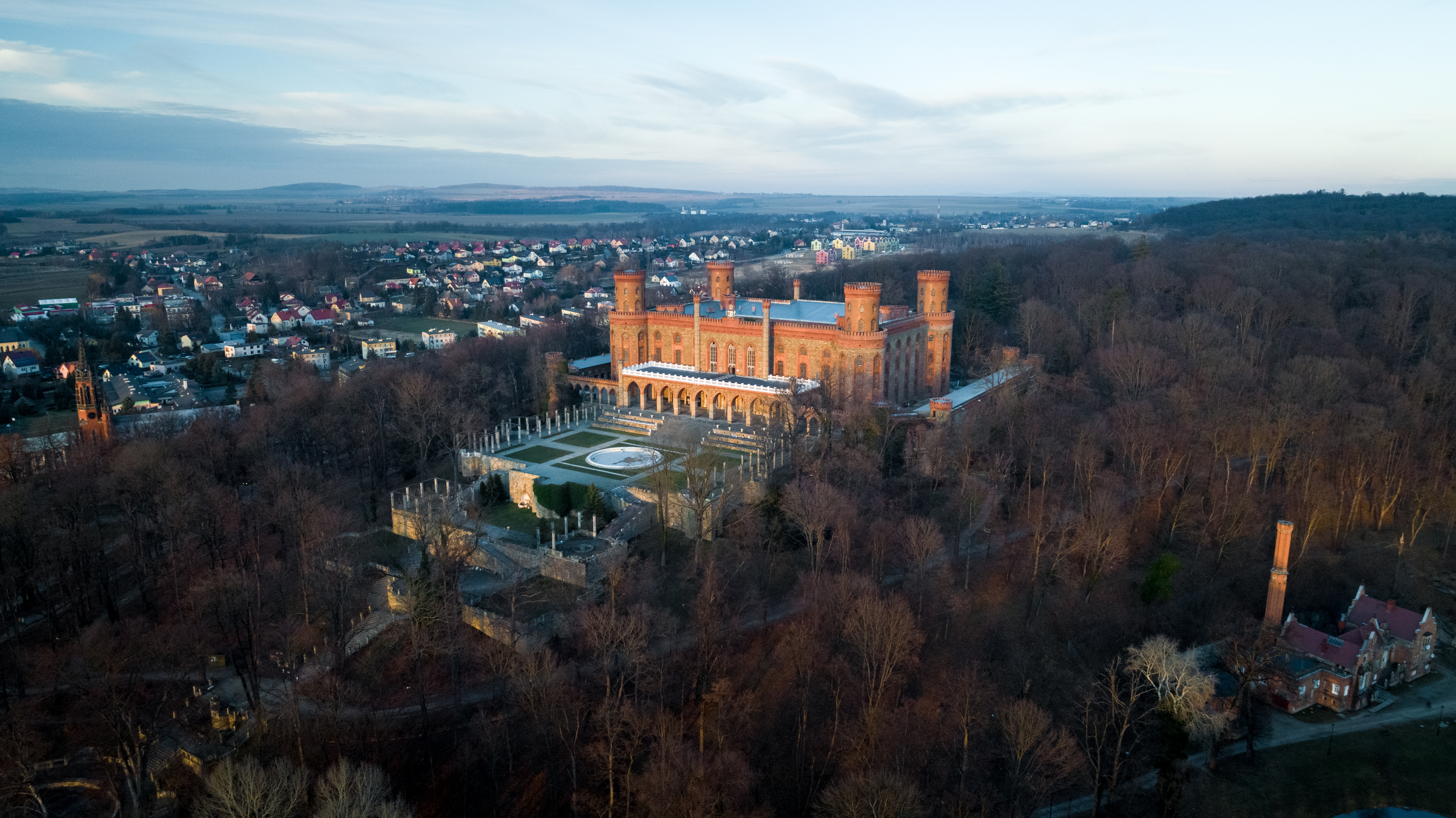 Zespół pałacowo-parkowy w Kamieńcu Ząbkowickim, fot. Gmina Kamieniec Ząbkowicki