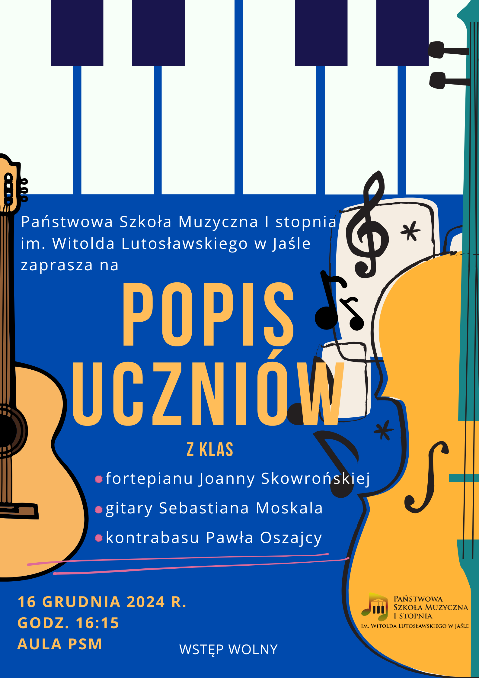 Popis uczniów