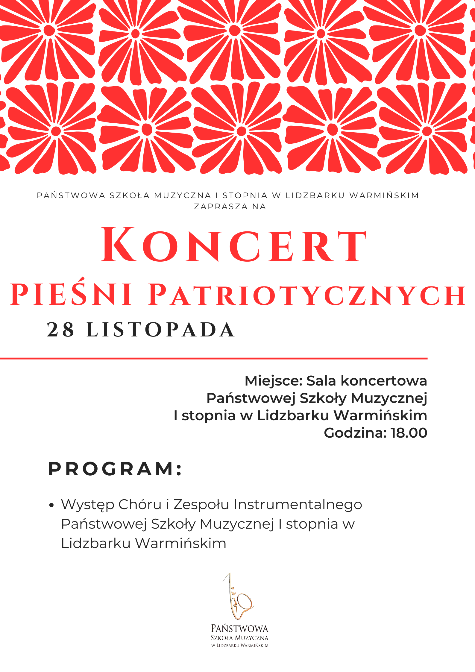 Koncert Pieśni Patriotycznych