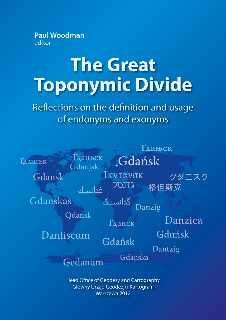 The Great Toponymic Divide