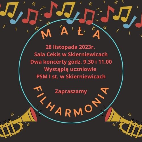 Plakat Mała Filharmonia