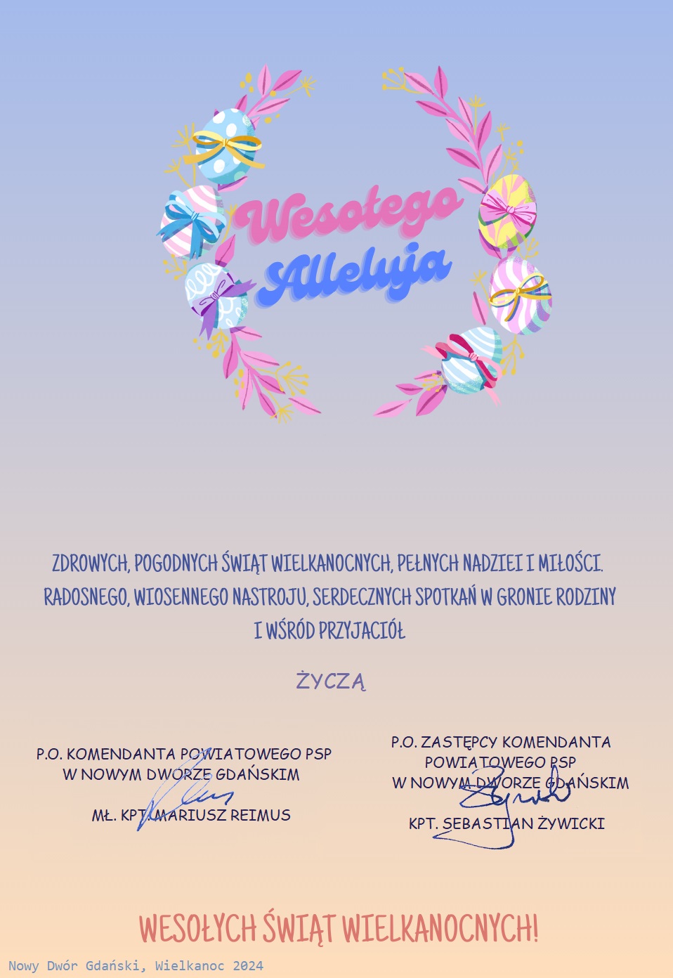 Życzenia Wielkanocne