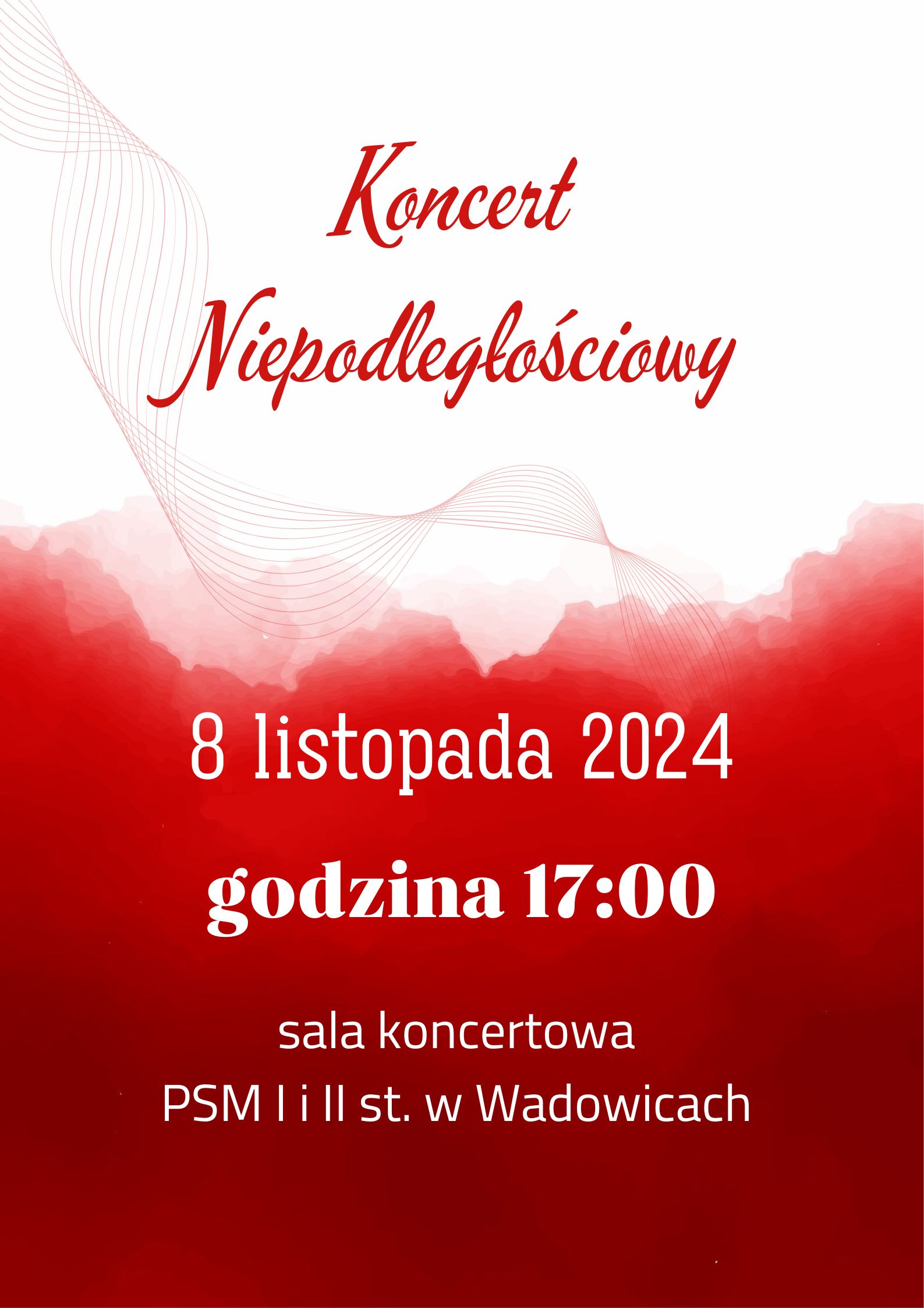 Koncert Niepodległościowy 08.11.2024