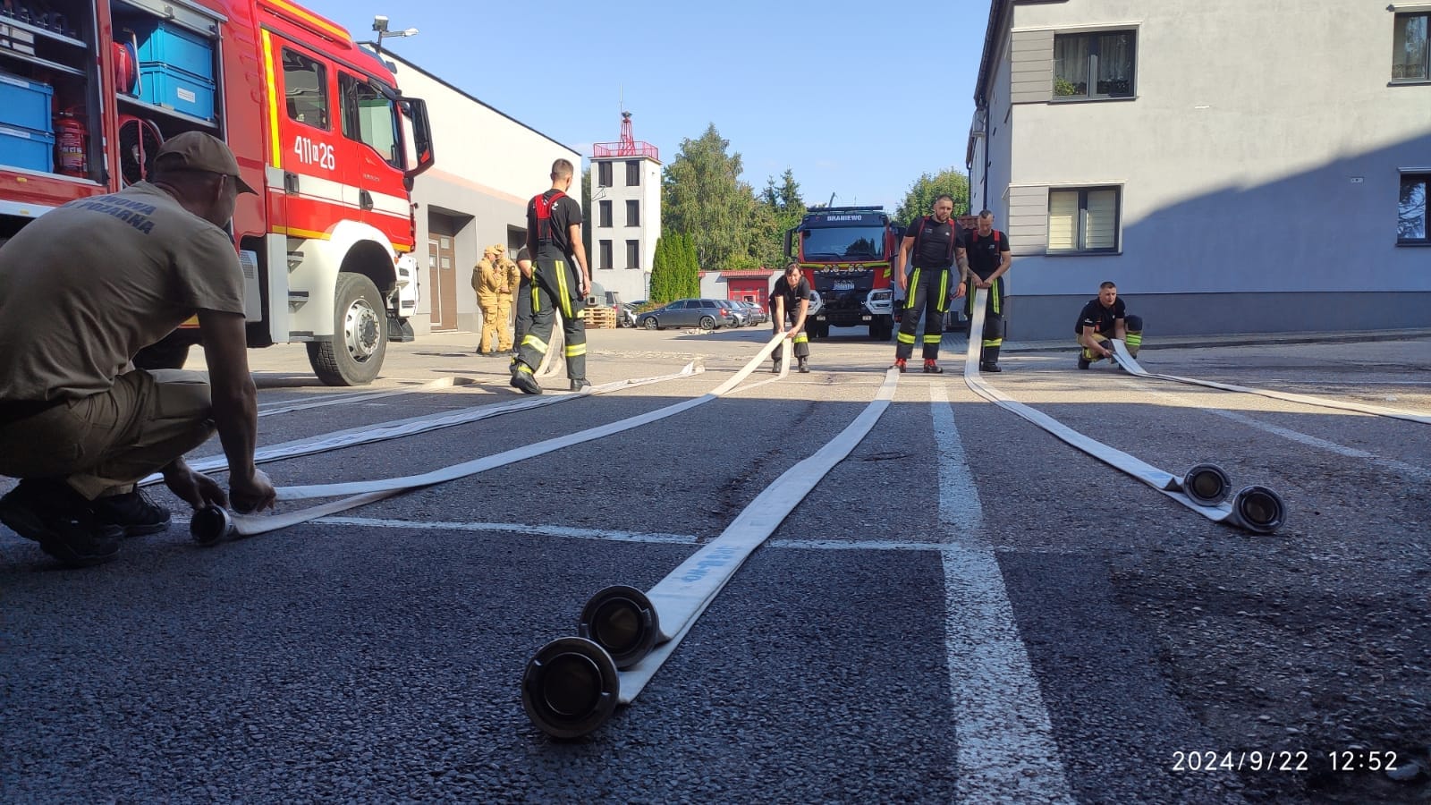 Trwa szkolenie strażaków ratownik OSP – kurs jednolity