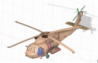 Helikopter (źródło: https://free3d.com/3d-models/obj)